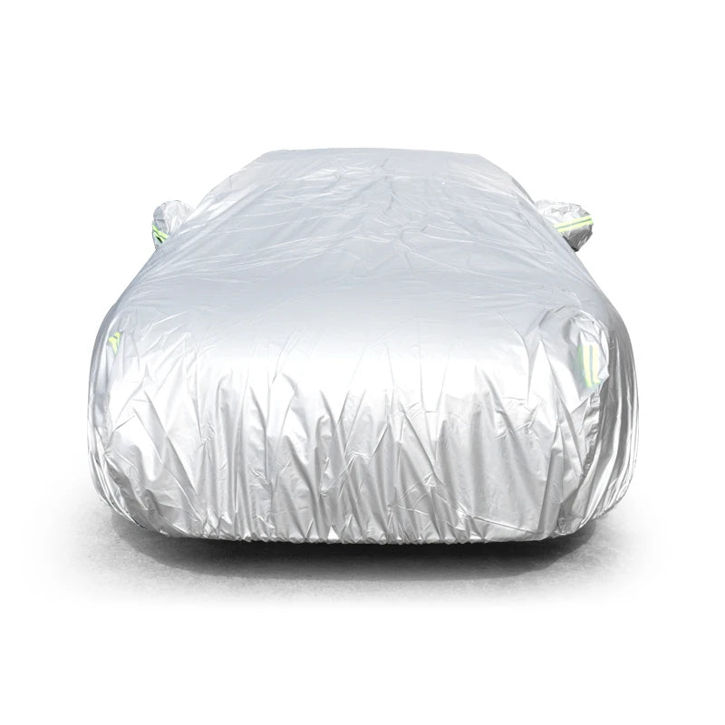 JIUWAN Universal Car Cover — Sun, Snow & Dust Protection