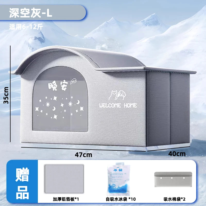 Cat Air-Conditioning House — Summer Cooling Villa