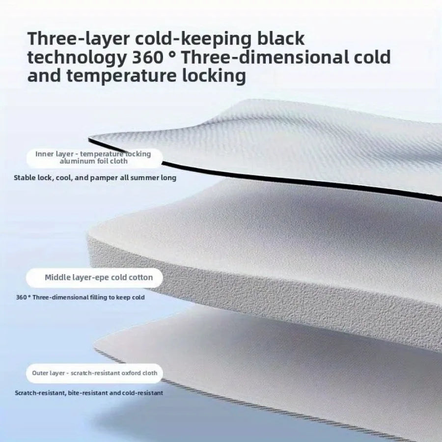 Cooling Pet Bed — Summer Ice House for Cats & Dogs