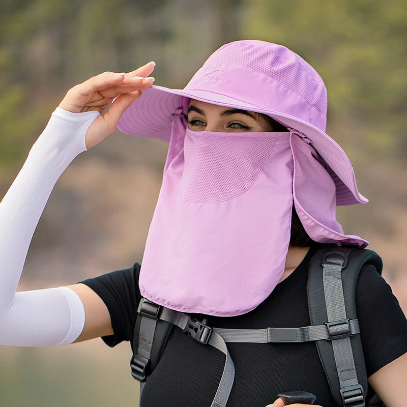 Quick-Dry Fisherman's Sun Hat — Breathable Outdoor Protection
