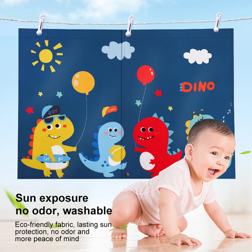 Magnetic Car Window Sunshade with Mosquito Net