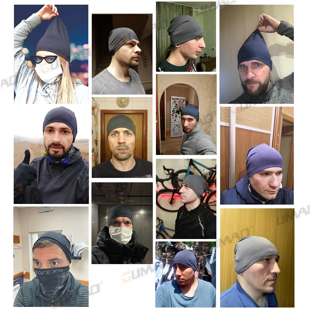 GUMAO Cooling Running Cap — Quick-Dry Breathable Beanie