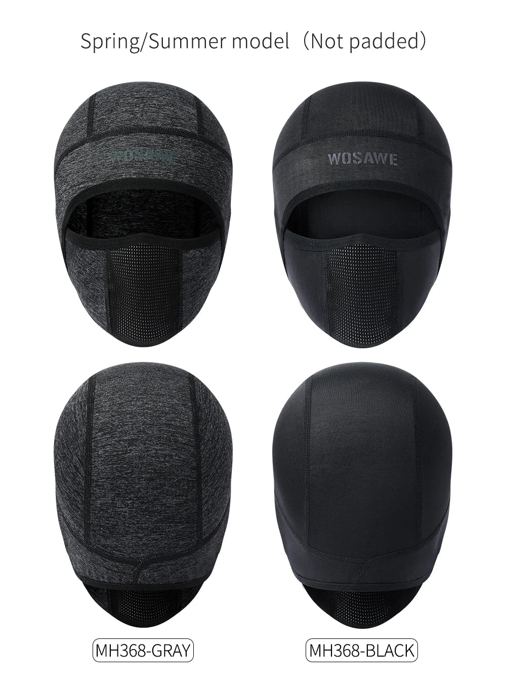 WOSAWE Cooling Balaclava — Breathable Sports Face Cover