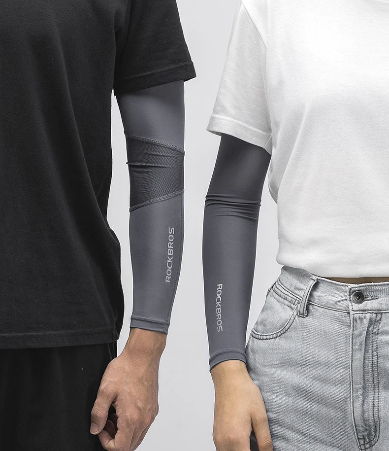ROCKBROS Ice Silk UV Protection Arm Sleeves