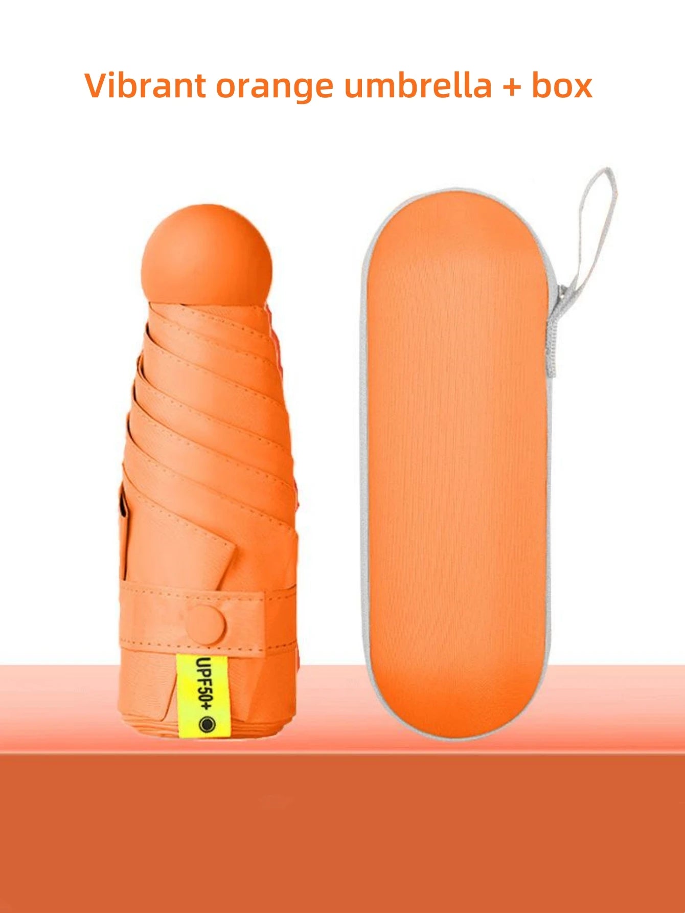 Anti-UV Mini Umbrella — Portable Sun & Rain Protection