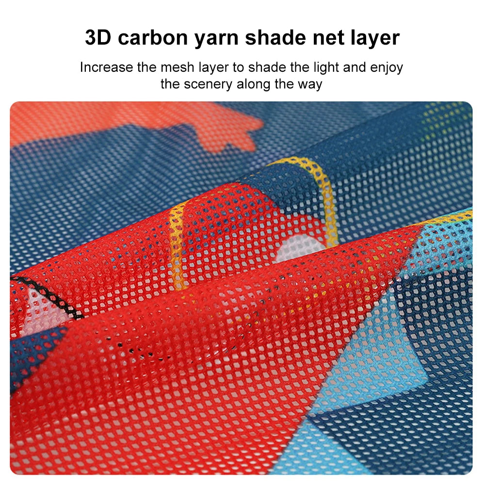 Magnetic Car Window Sunshade with Mosquito Net
