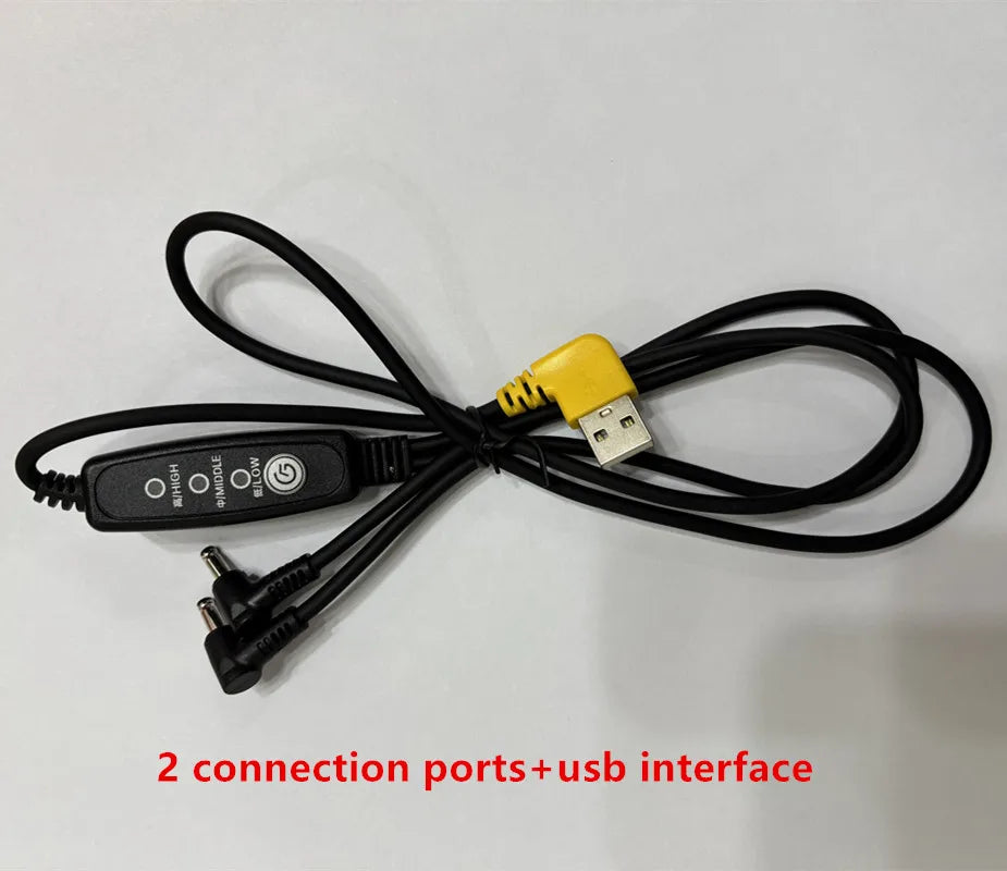 Replacement Fan for Cooling Workwear — 3-Speed USB Connection