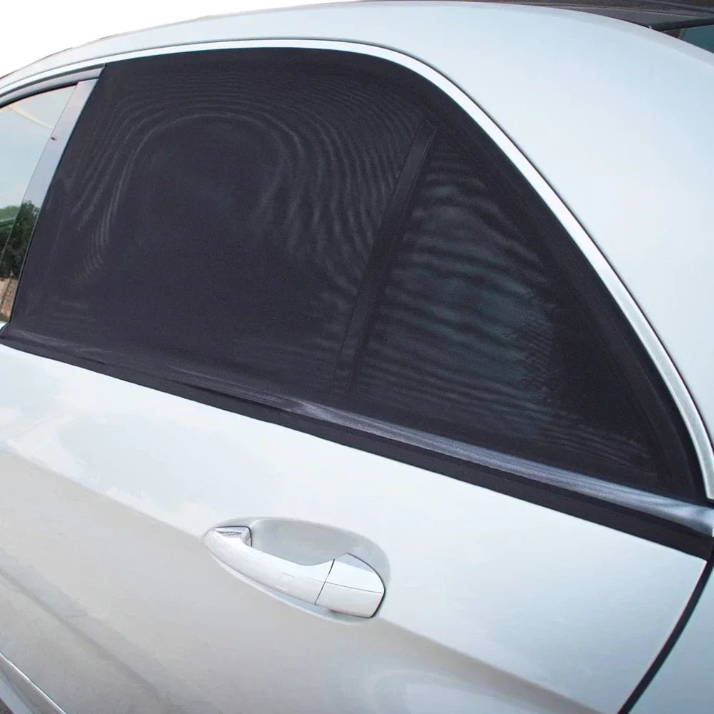 Premium Mosquito Net Window Screen — UV Protection for Front & Rear Windows