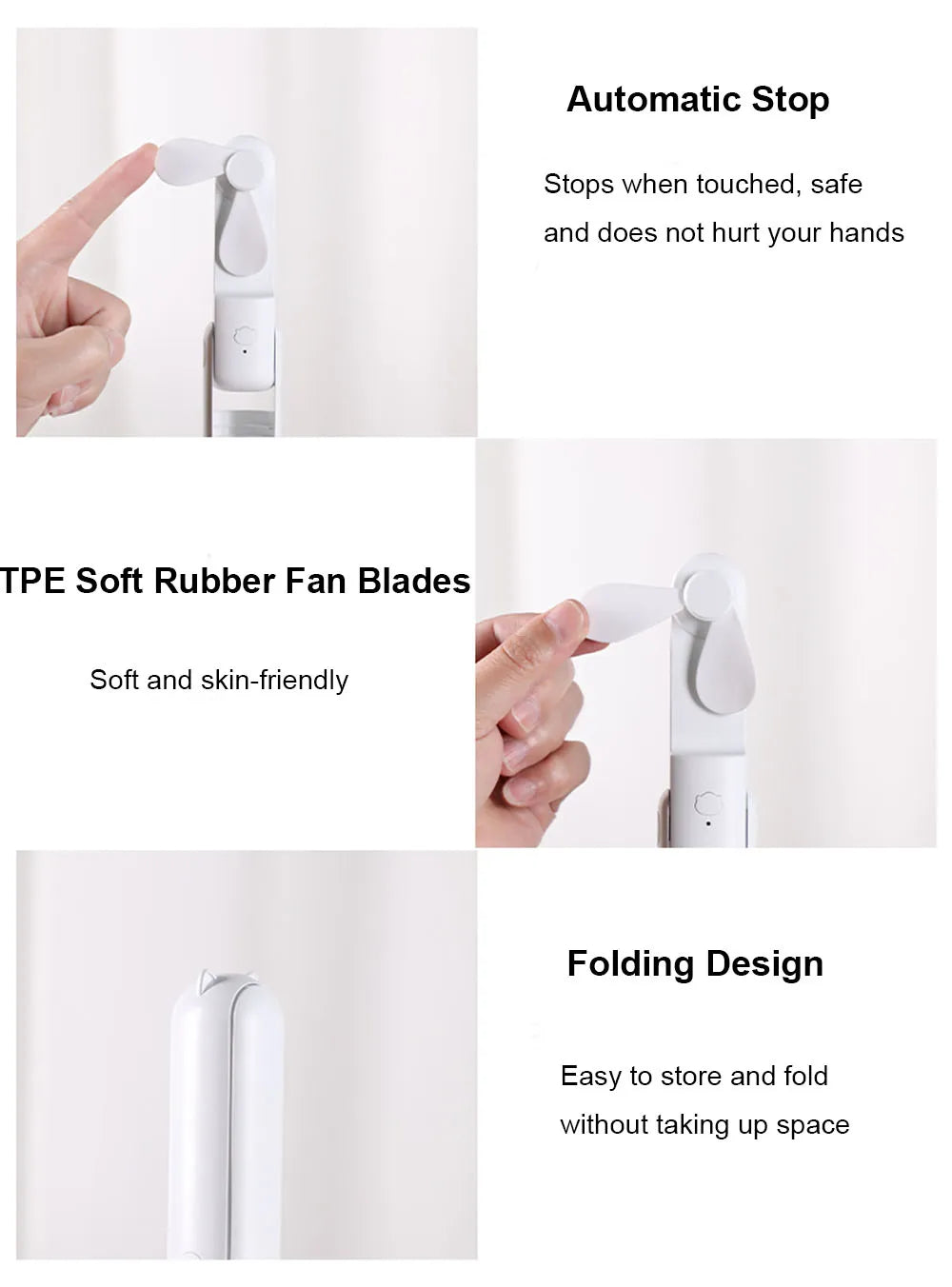 Raugee 2-in-1 Portable Fan & Power Bank