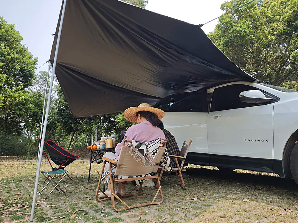 SUV Side Awning — Instant Shade & Waterproof Shelter