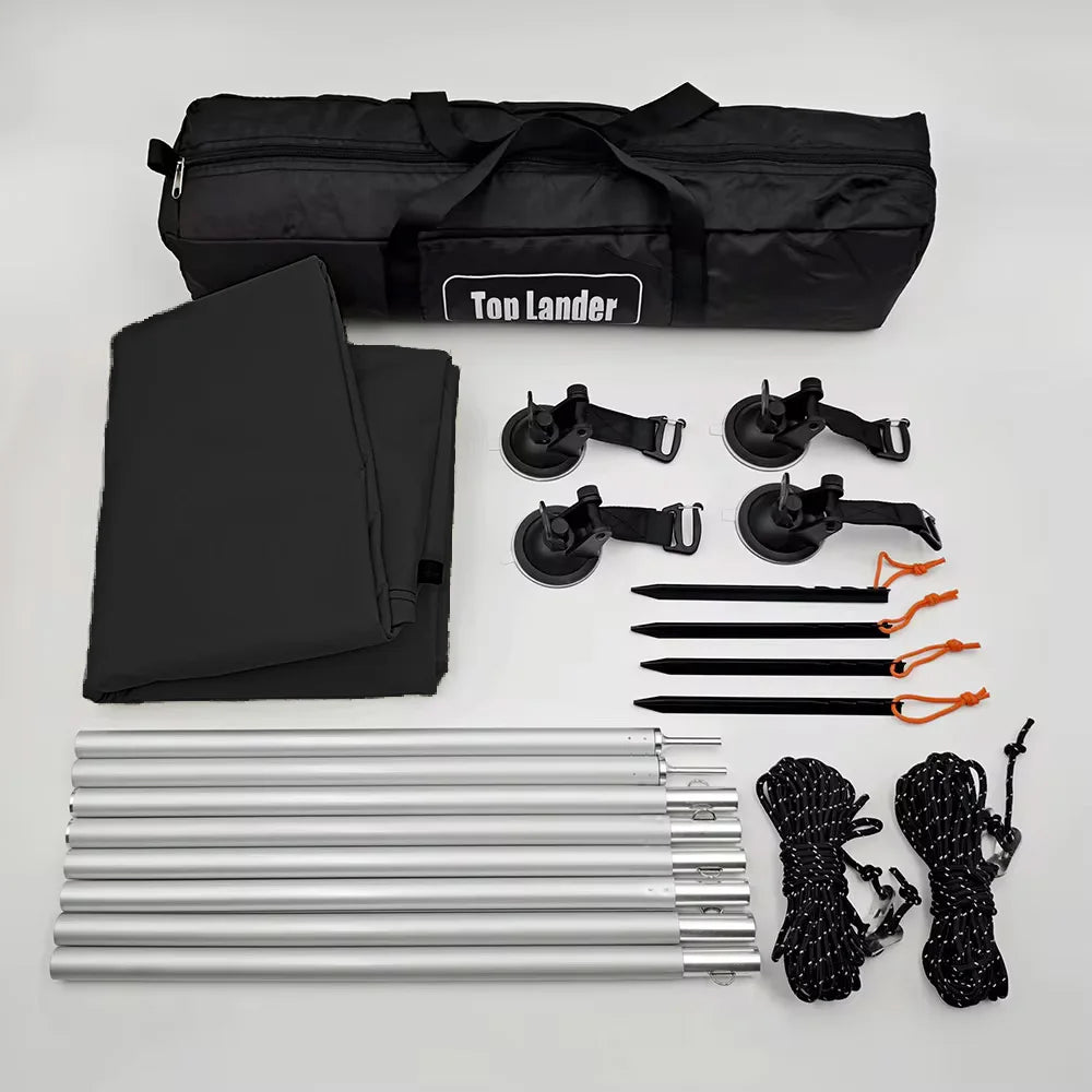 SUV Side Awning — Instant Shade & Waterproof Shelter