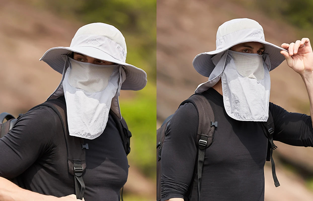 Quick-Dry Fisherman's Sun Hat — Breathable Outdoor Protection