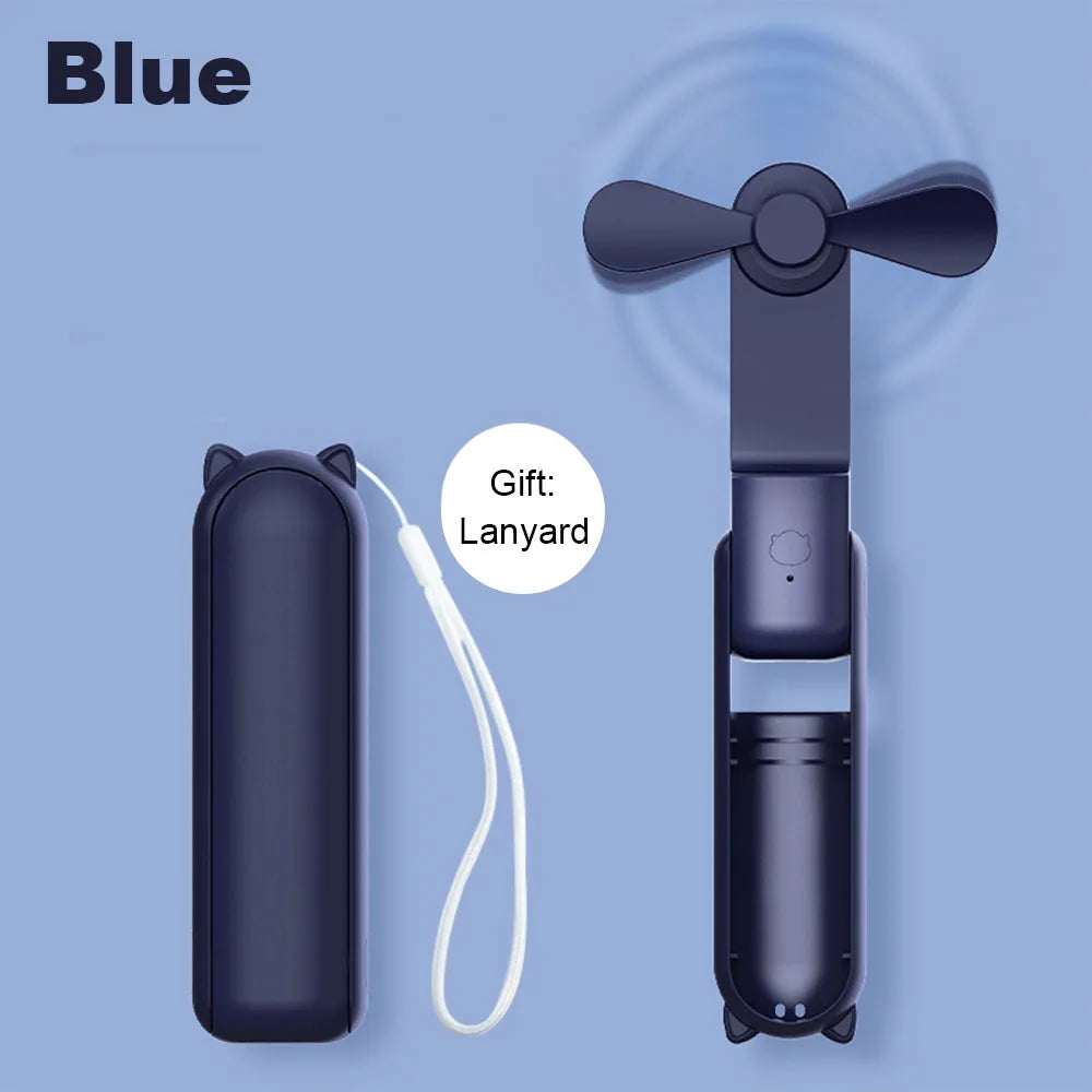 Raugee 2-in-1 Portable Fan & Power Bank