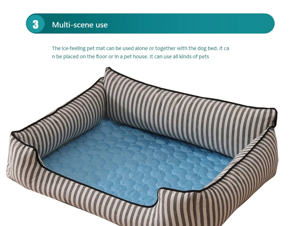 BeiYu Pet Cooling Mat — Extra Large for All Dog Sizes