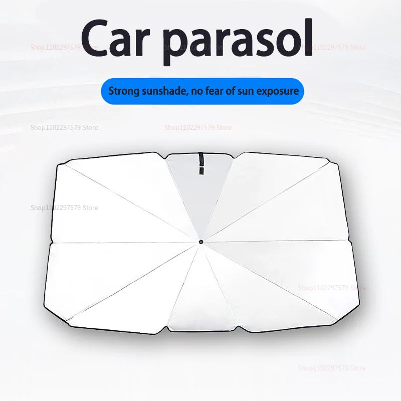 LZJV Car Windshield Sunshade — UV & Heat Protection