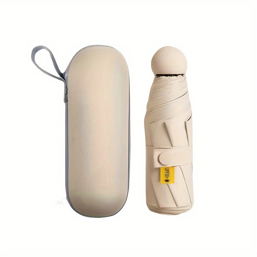 Anti-UV Mini Umbrella — Portable Sun & Rain Protection