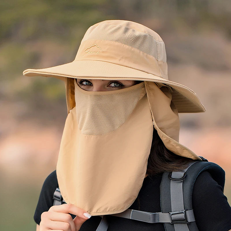 Quick-Dry Fisherman's Sun Hat — Breathable Outdoor Protection