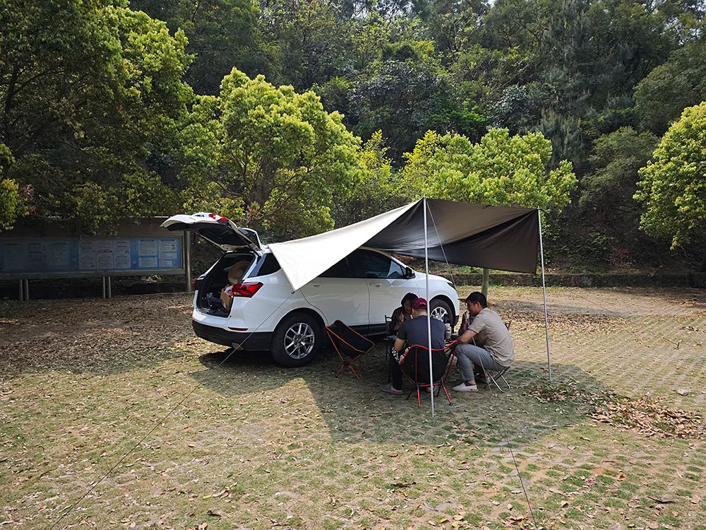 SUV Side Awning — Instant Shade & Waterproof Shelter