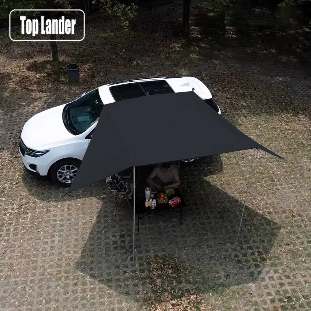 SUV Side Awning — Instant Shade & Waterproof Shelter
