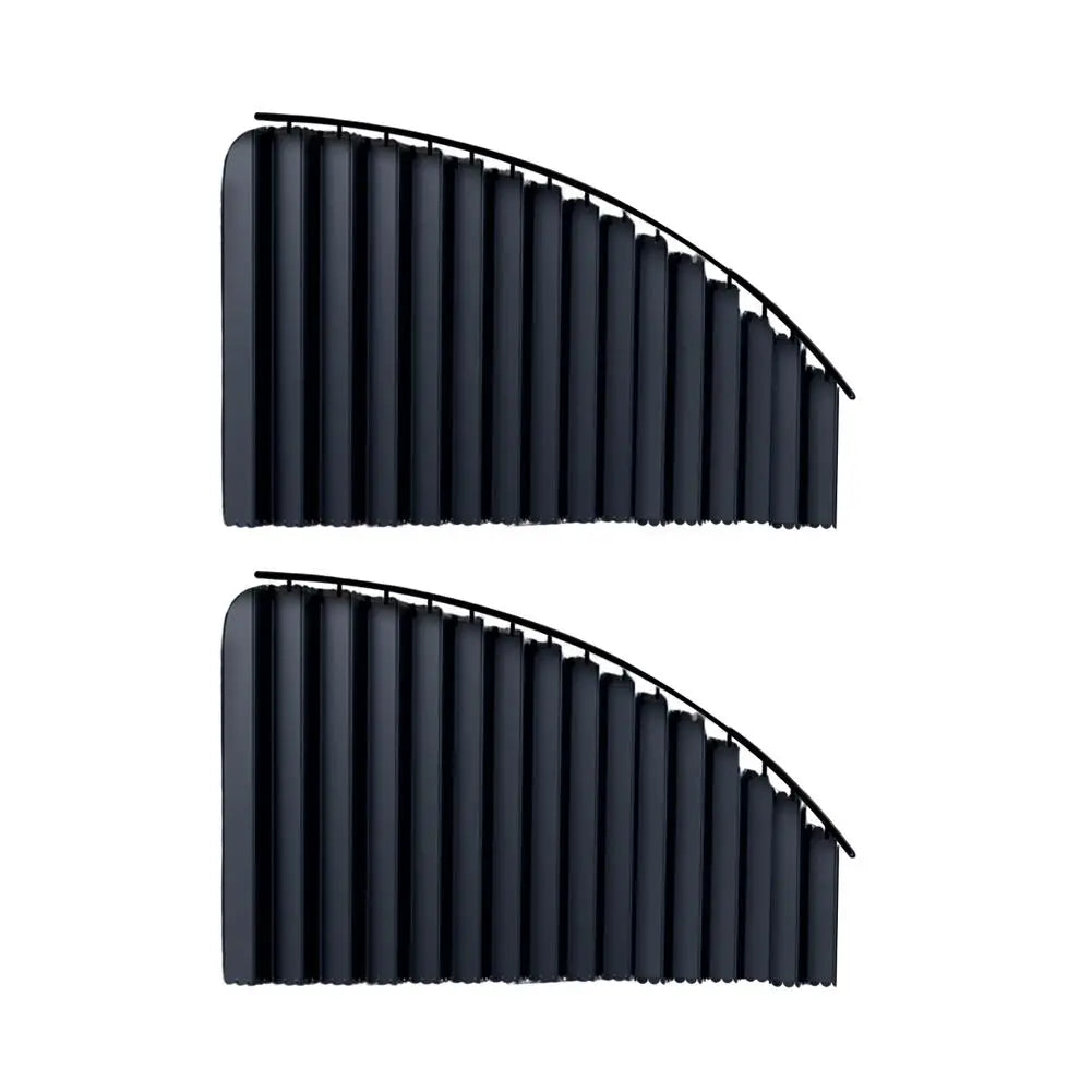 Automatic Telescopic Side Window Sunshade — Embedded Track System