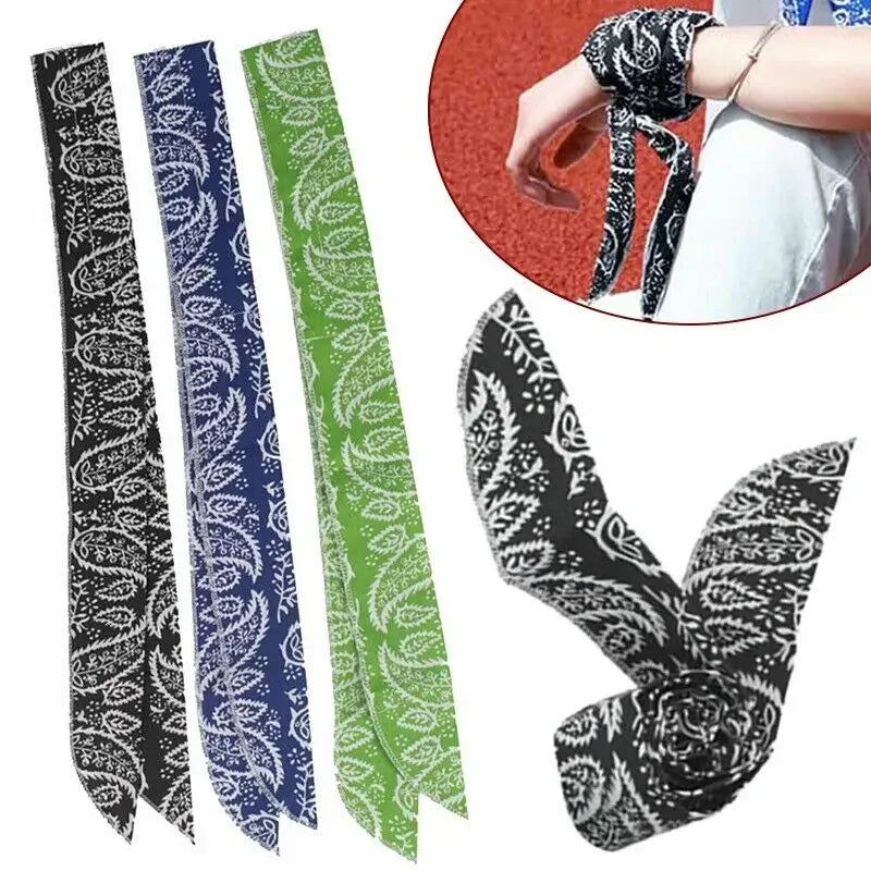 Ice Cooling Neck Wrap & Bandana — Multi-Use Sun Protection Scarf