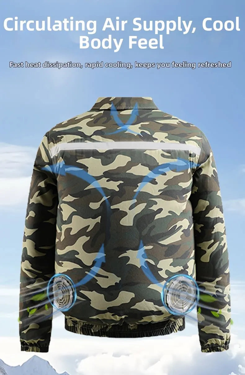 G-MACHT 4-Fan Cooling Jacket — Ultralight Air Conditioning Wear