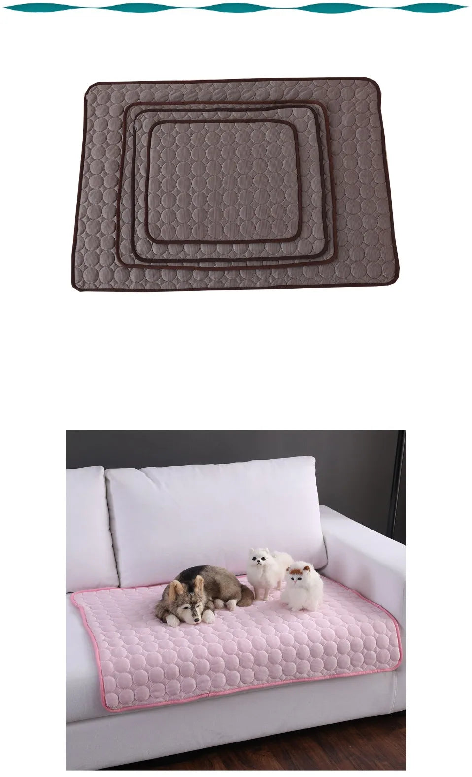 BeiYu Pet Cooling Mat — Extra Large for All Dog Sizes
