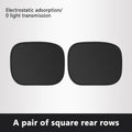 SEAMETAL Electrostatic Side Window Sunshade — 4-Layer UV Blocker