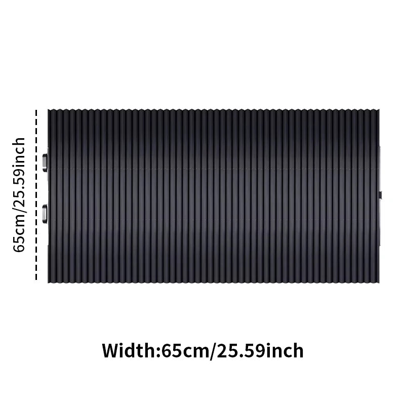 CORNING Retractable Windshield Sunshade — 99% UV Protection