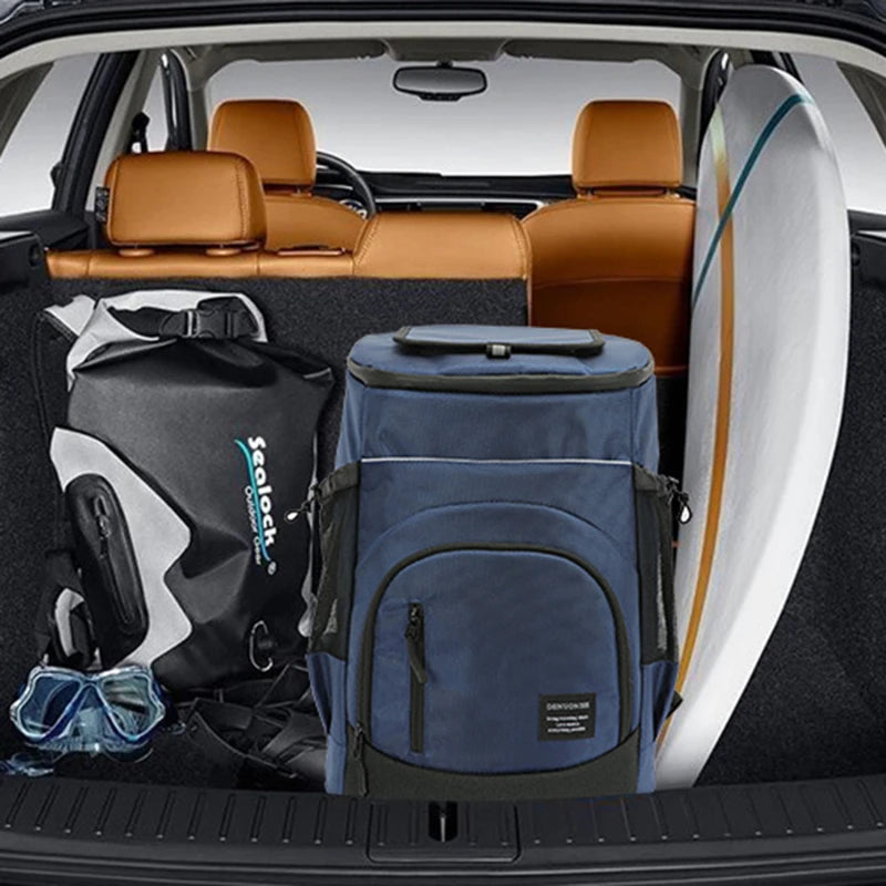 30L Insulated Cooler Backpack — Portable Fridge on the Go