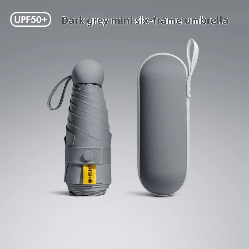 Anti-UV Mini Umbrella — Portable Sun & Rain Protection