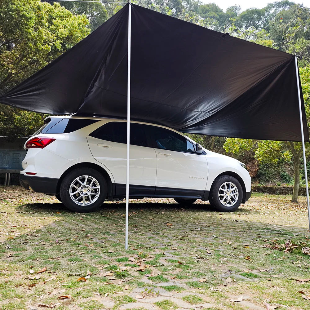 SUV Side Awning — Instant Shade & Waterproof Shelter
