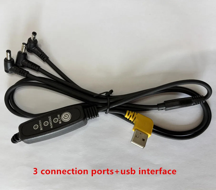 Replacement Fan for Cooling Workwear — 3-Speed USB Connection