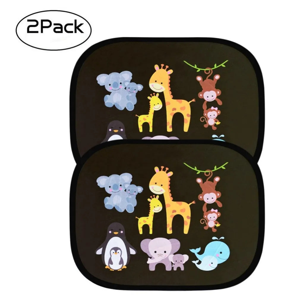 Universal Car Side Window Sunshade — UPF 50+ for Kids & Pets