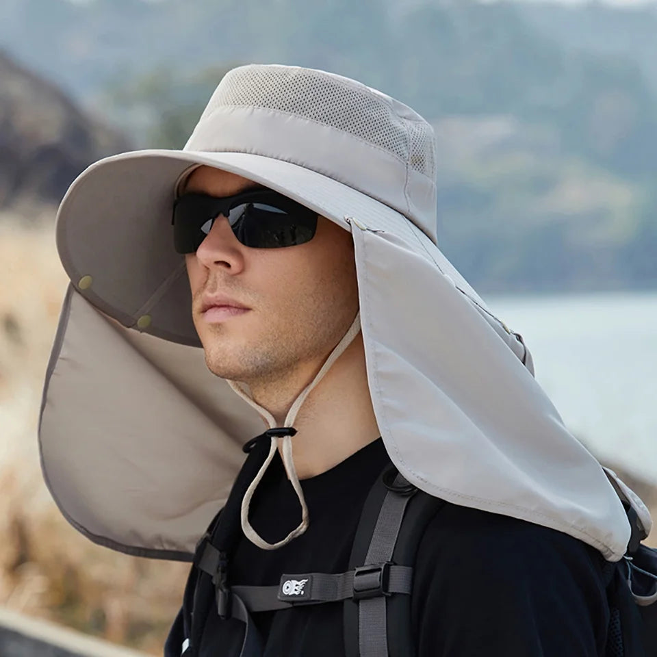 LOOGDEEL Oversized Brim Sun Protection Hat