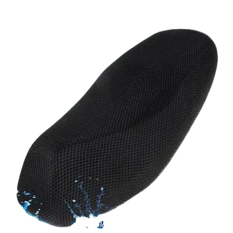 3D Mesh Motorcycle Seat Cover — Breathable Anti-Slip Cushion