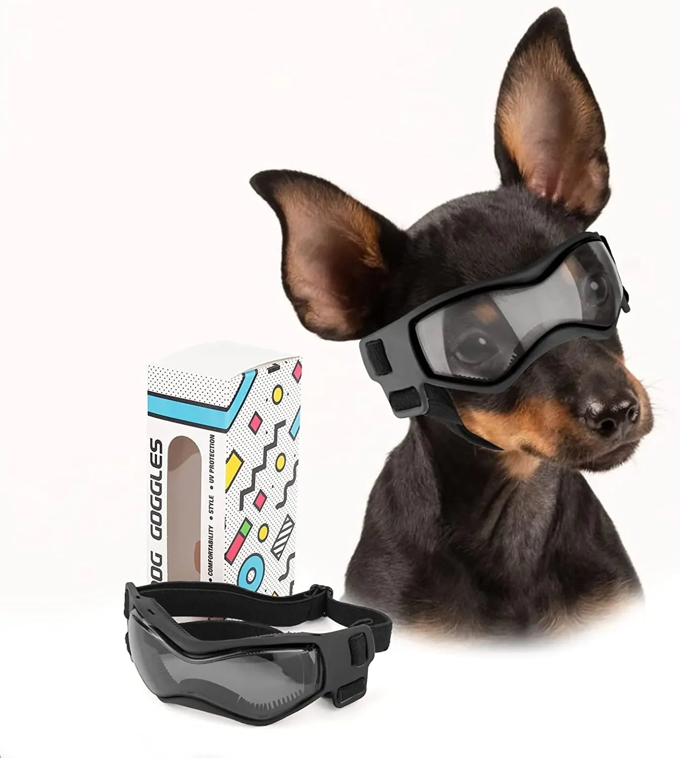 Ouliluye UV Protective Goggles for Dogs
