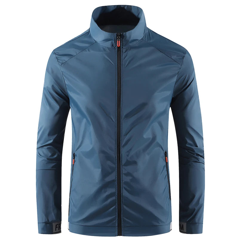Men's Ice Silk UV Protection Jacket — Ultra-Thin Summer Wear