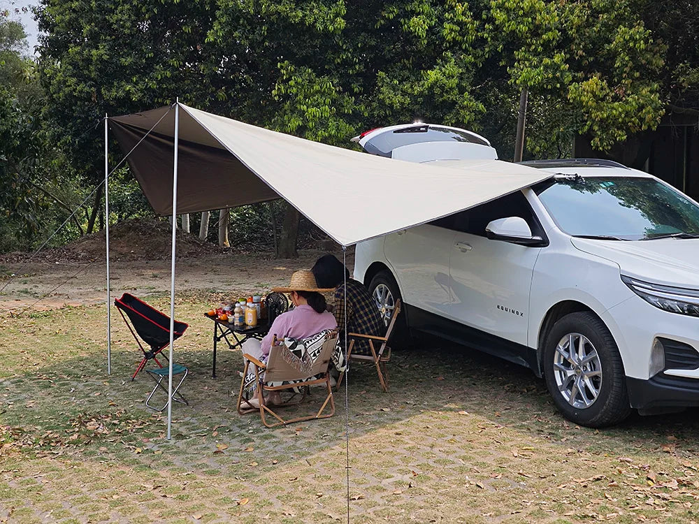 SUV Side Awning — Instant Shade & Waterproof Shelter