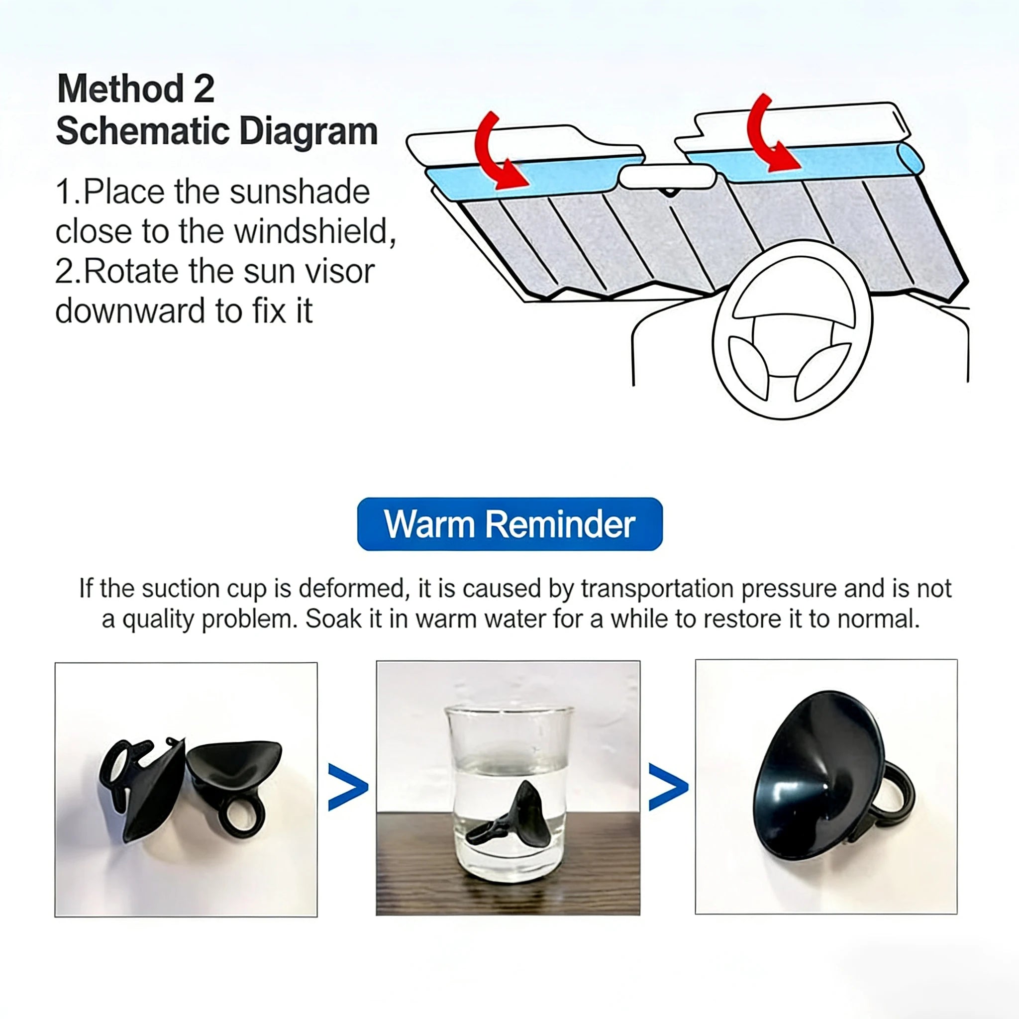 Car Windshield Sunshade — Keep Your Car Cooler