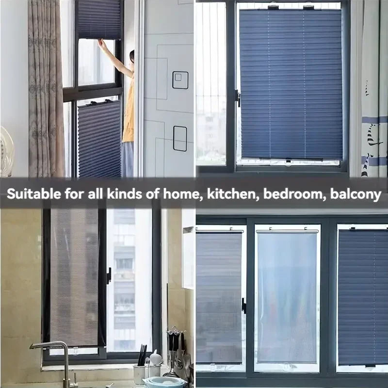 Suction Cup Telescopic Window Sunshade — Home Heat Insulation