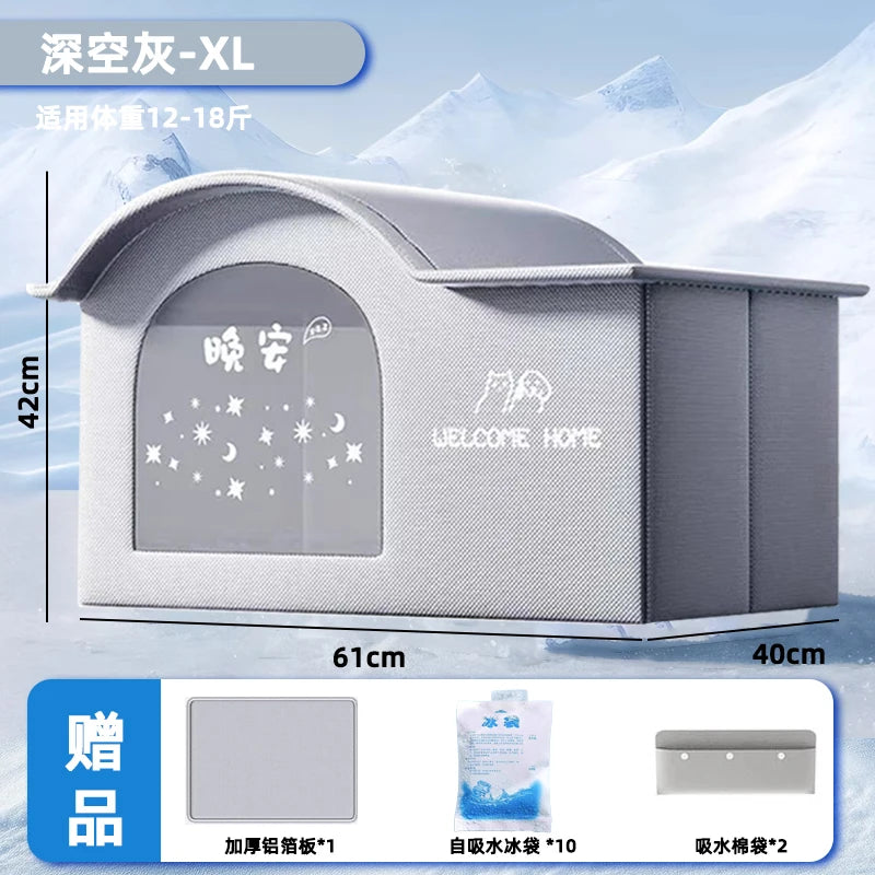 Cat Air-Conditioning House — Summer Cooling Villa