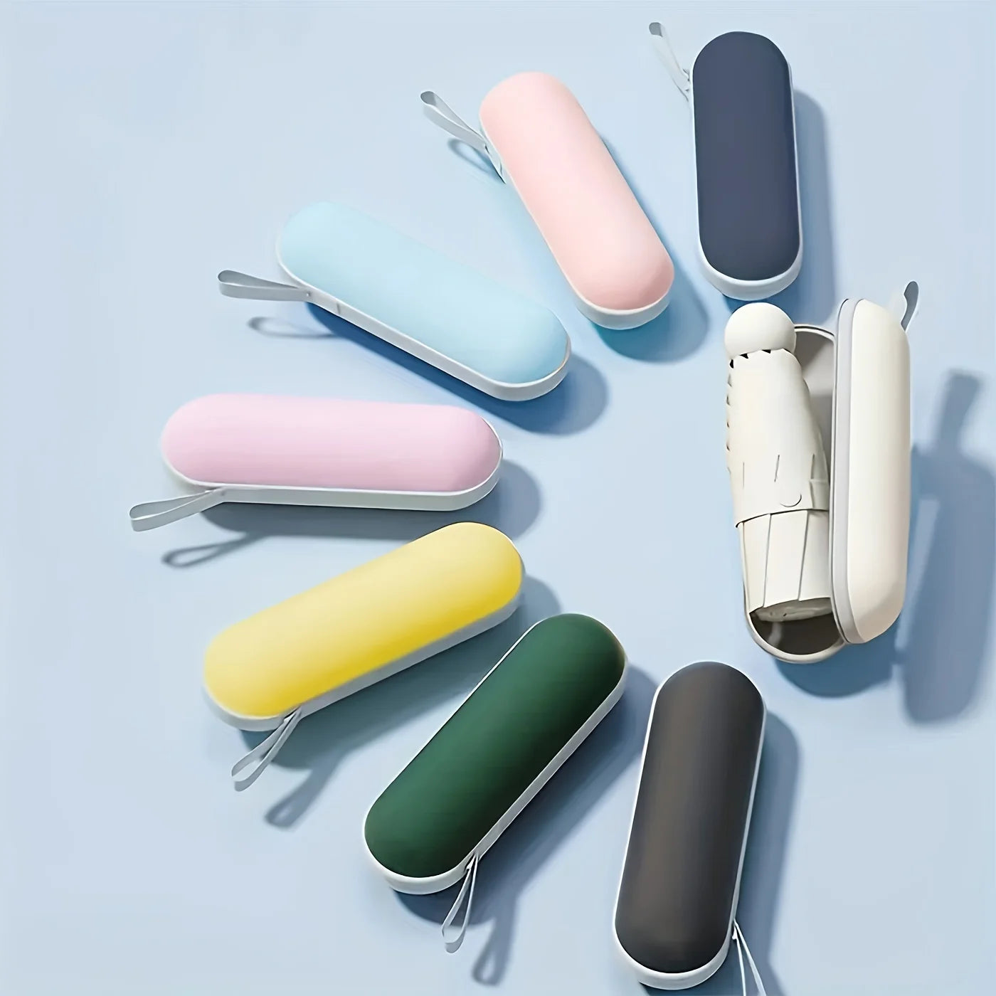 Anti-UV Mini Umbrella — Portable Sun & Rain Protection