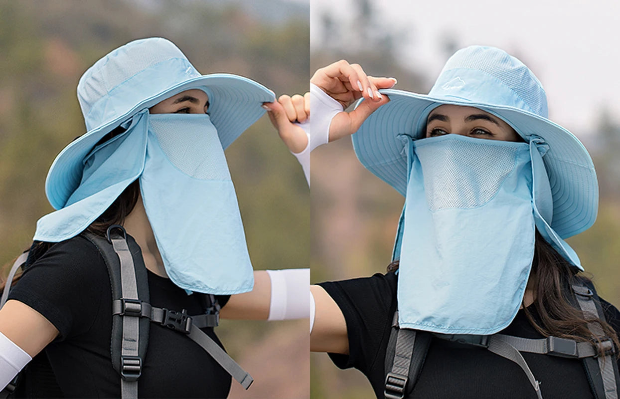 Quick-Dry Fisherman's Sun Hat — Breathable Outdoor Protection