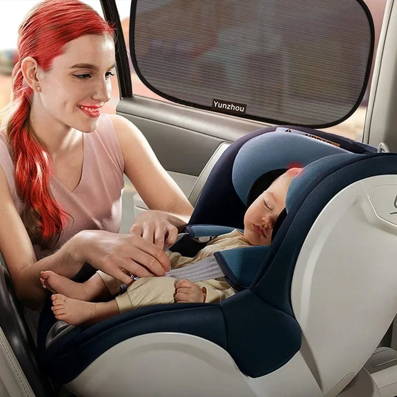 2PCS Car Side Window Sunshade — UV Protection for Baby & Pets