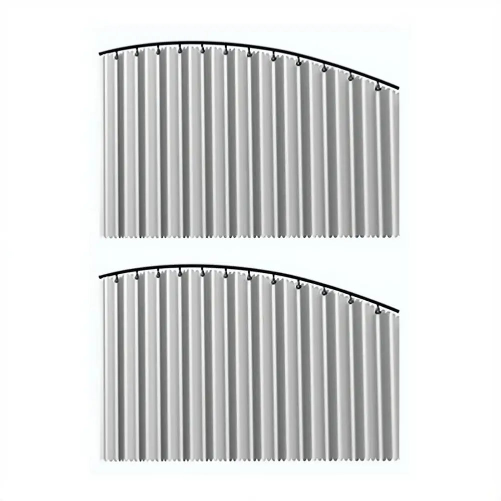 Automatic Telescopic Side Window Sunshade — Embedded Track System
