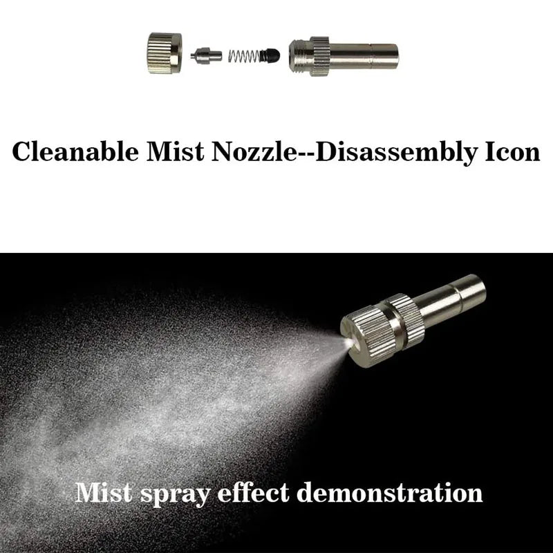 Outdoor Misting System — Instant Patio & Garden Cooling