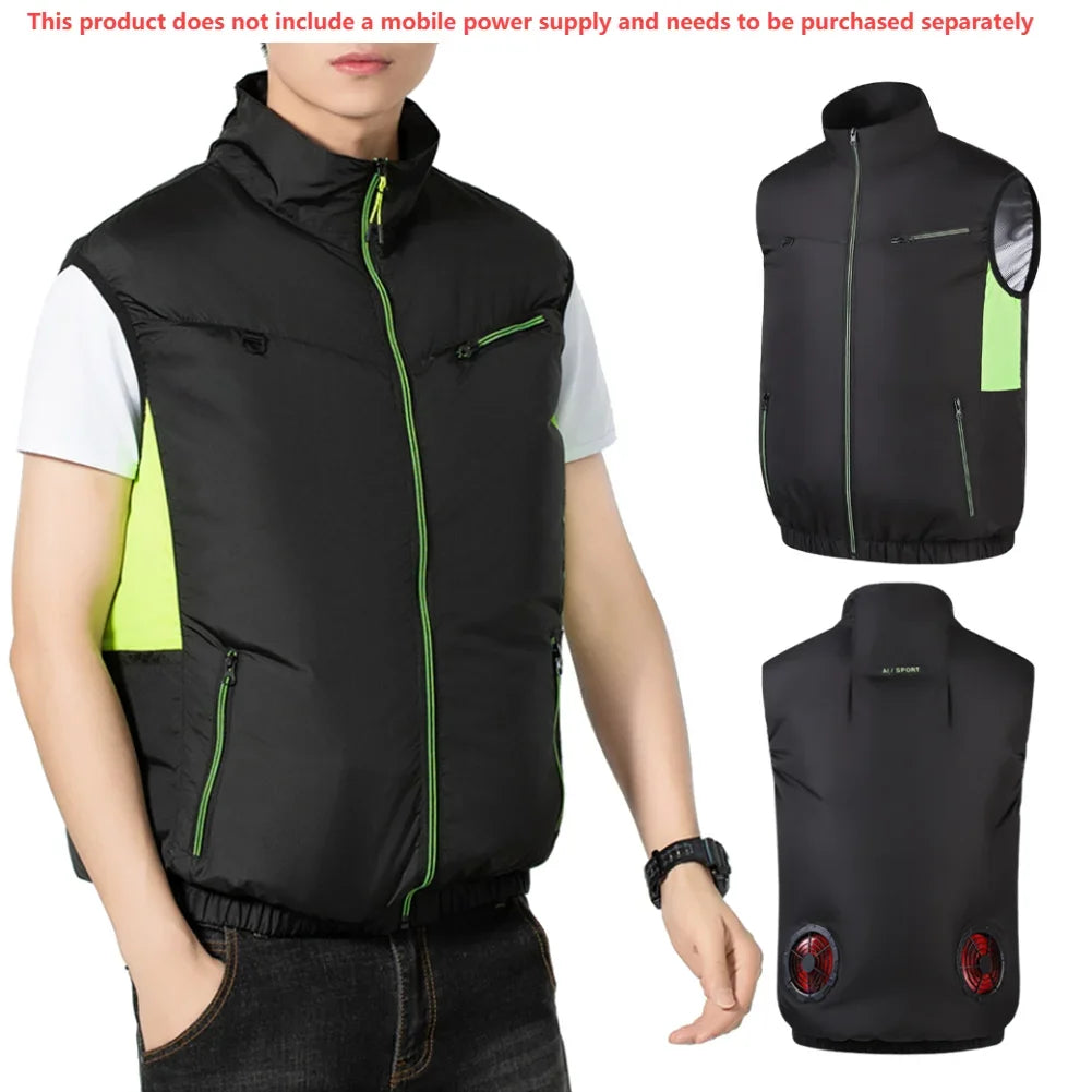 APWIKOGER Cooling Vest — 3-Speed Ice Fan Vest