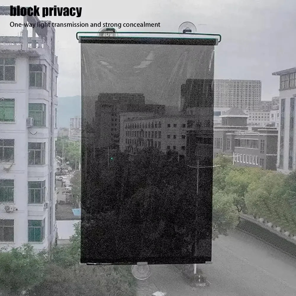Retractable Auto Sunshade — Front & Rear Window UV Protector
