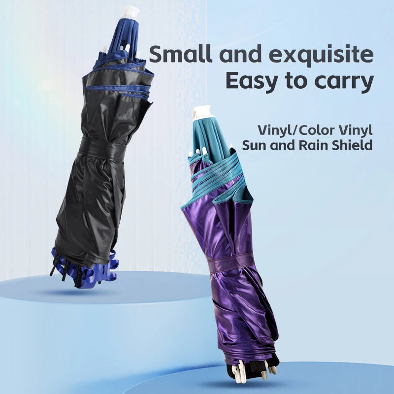 Hands-Free Umbrella Hat — UPF 50+ Sun Protection